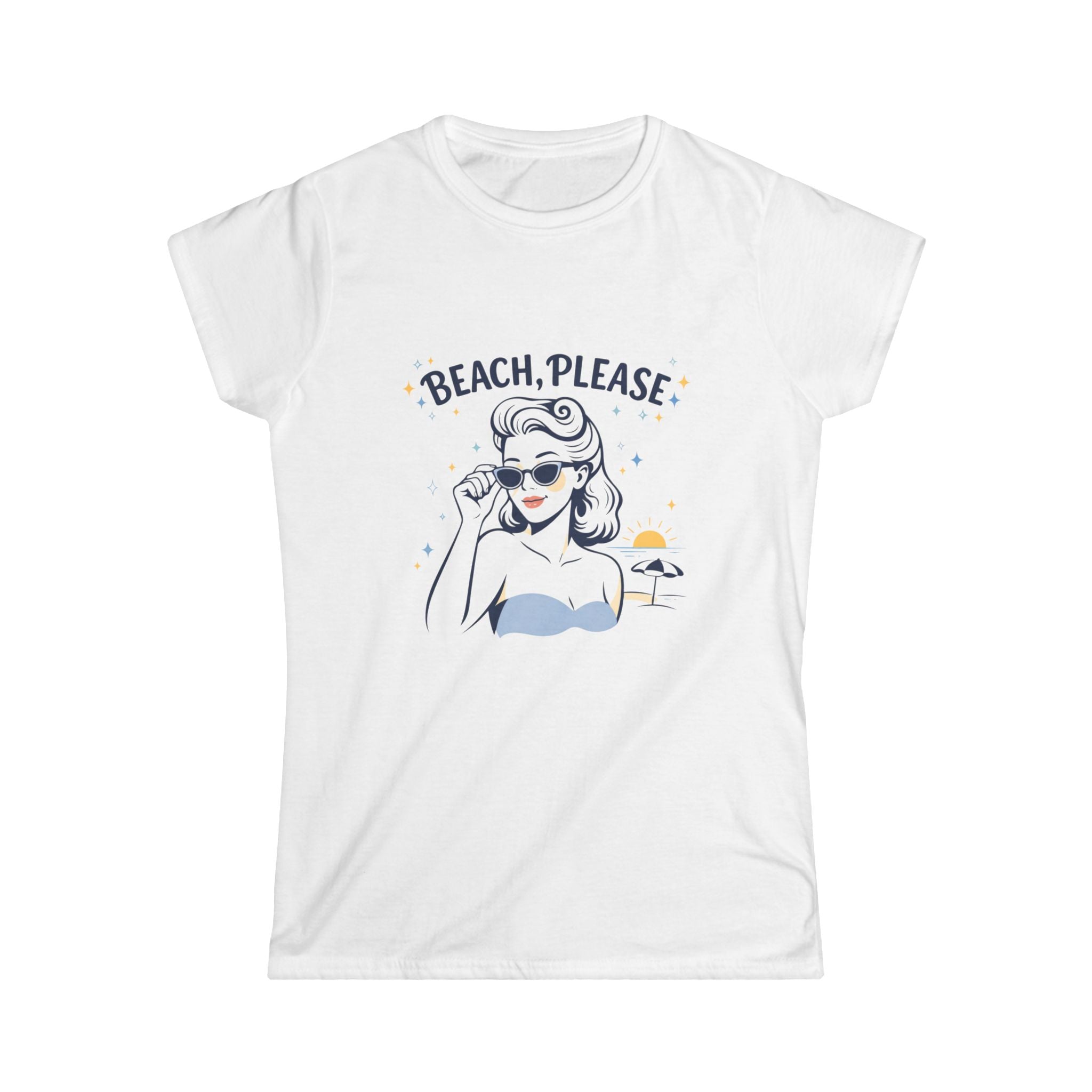 Beach, Please Women's Beach Tee