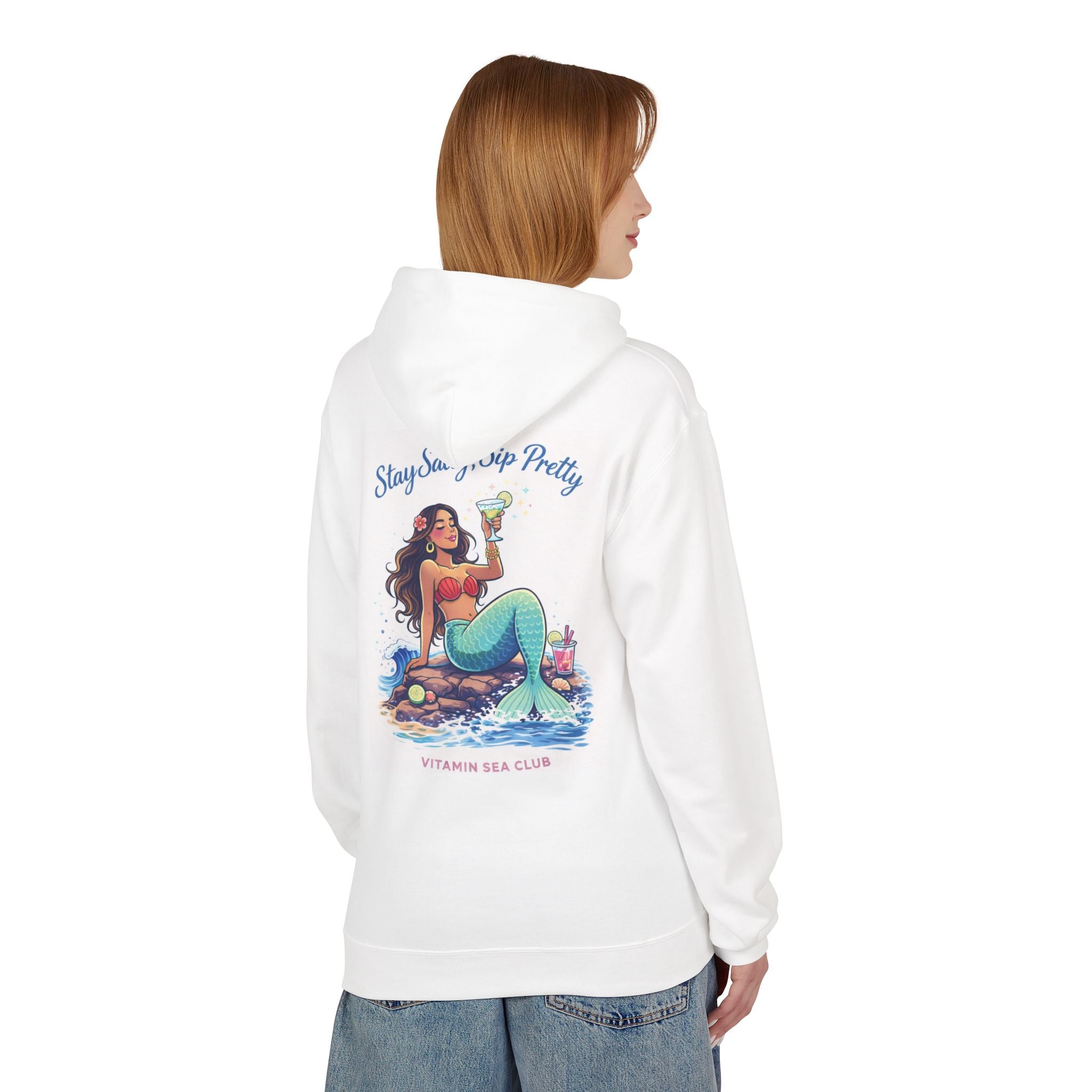 Stay Salty  Mermaid Hoodie | Vitamin Sea Club Beach Hoodie