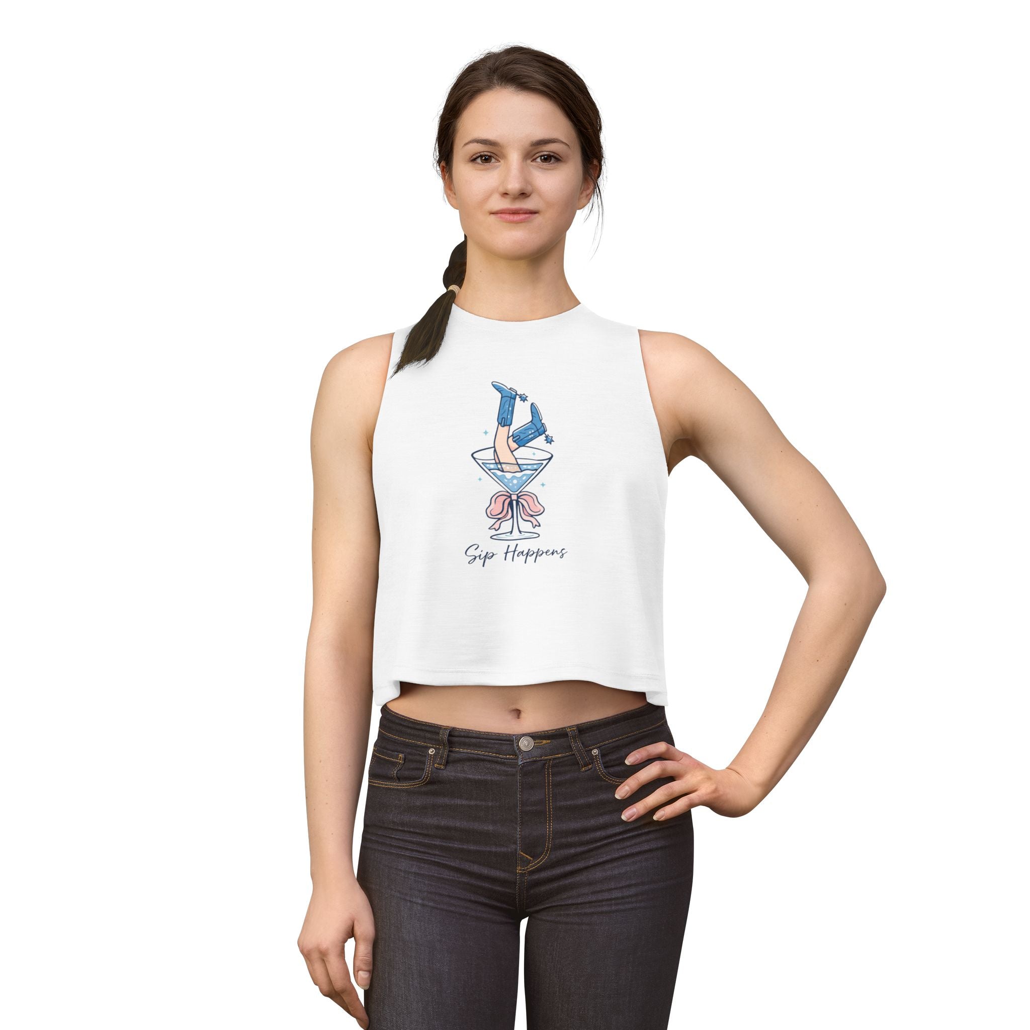 Sip Happens Racerback Tank
