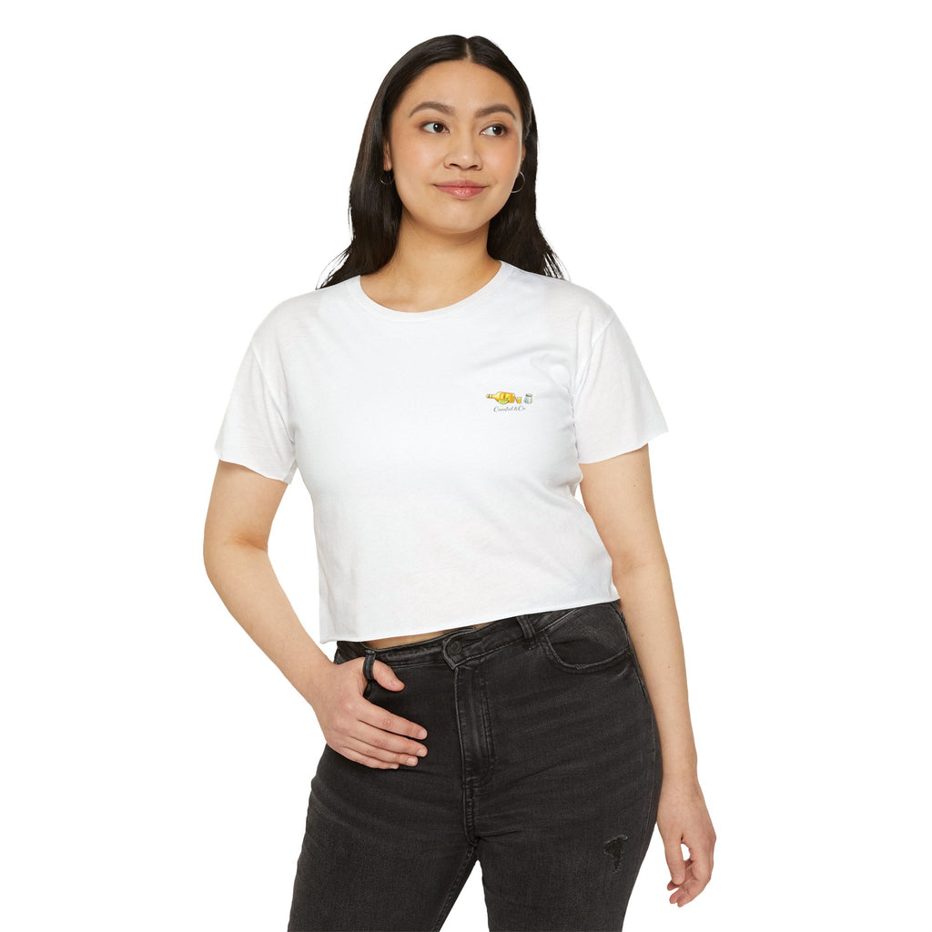 Pour Decisions Crop Top