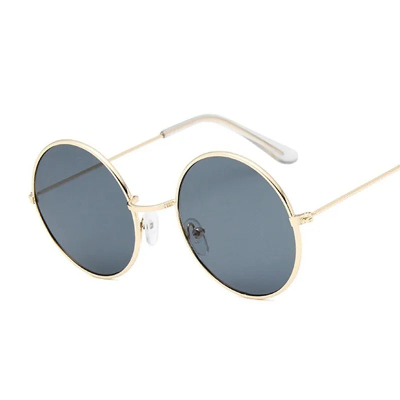 2019 Retro Round Pink Sunglasses - Designer Sun Glasses for Women