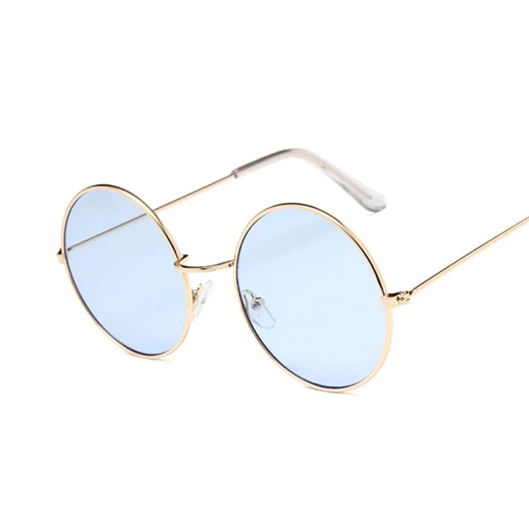 2019 Retro Round Pink Sunglasses - Designer Sun Glasses for Women