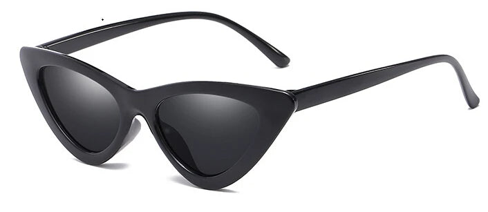 2022 Cat Eye Sunglasses Retro Female Eyewear - Clear Pink UV400